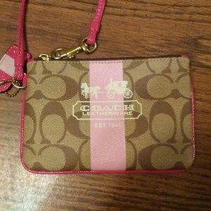 Brand new coach wristlet